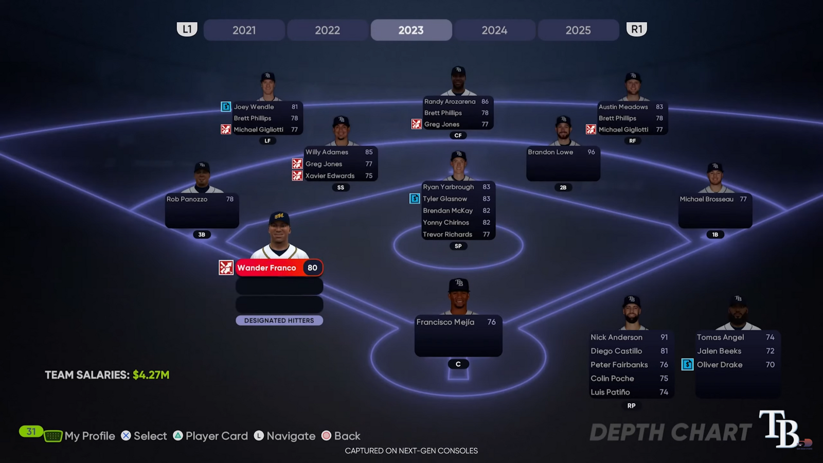 MLB The Show 21 Franchise Mode Trade Logic Intelligent Improvements