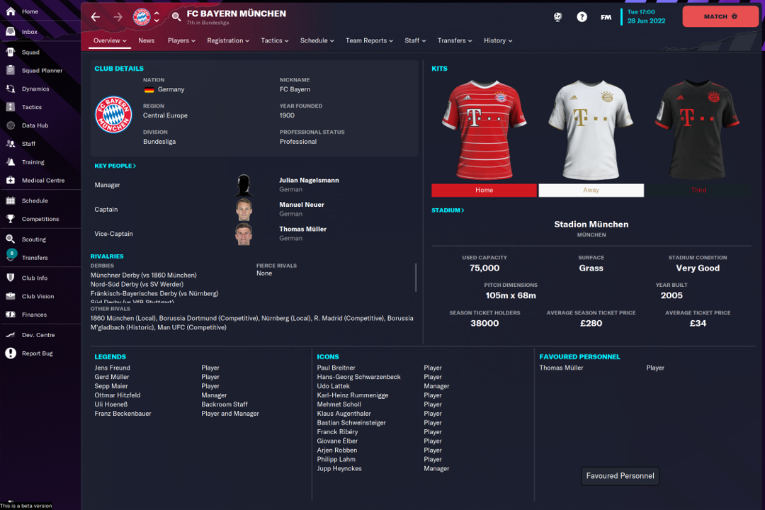 Football Manager 2023 Bayern Munich