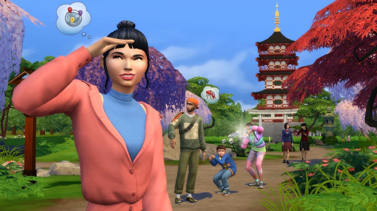 the sims 4 snowy escape japan