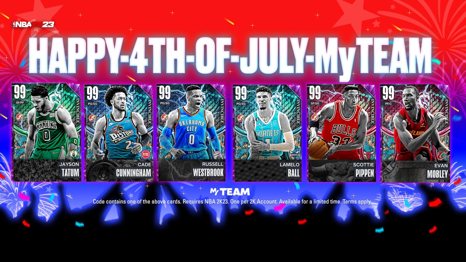 NBA 2K23 Happy 4th of July locker code 