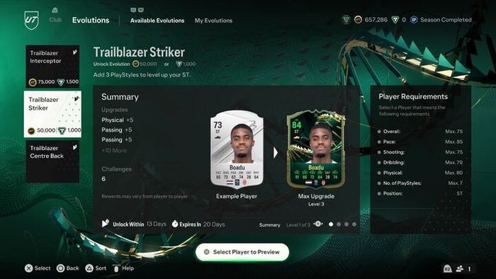 Trailblazer Striker FC 24