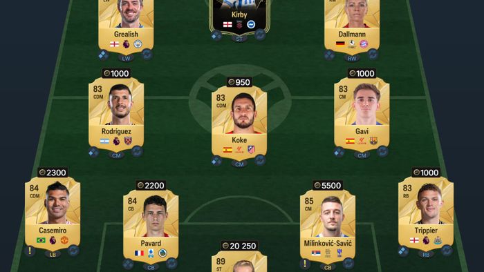 EA FC 25 Casemiro Flashback SBC