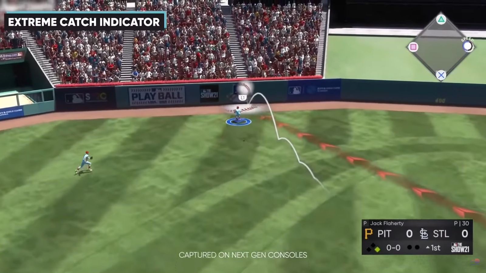 MLB The Show 21 Feature Premiere Fielding Screenshot