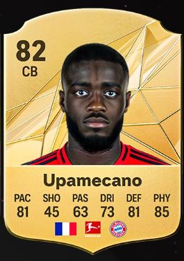 Upamecano FC 25 Card