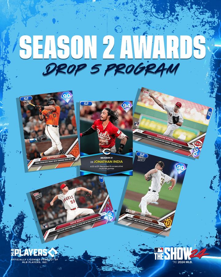 MLB The Show 24 Season 2 Awards Drop 4 Program