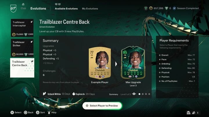 Trailblazer Centre Back FC 24