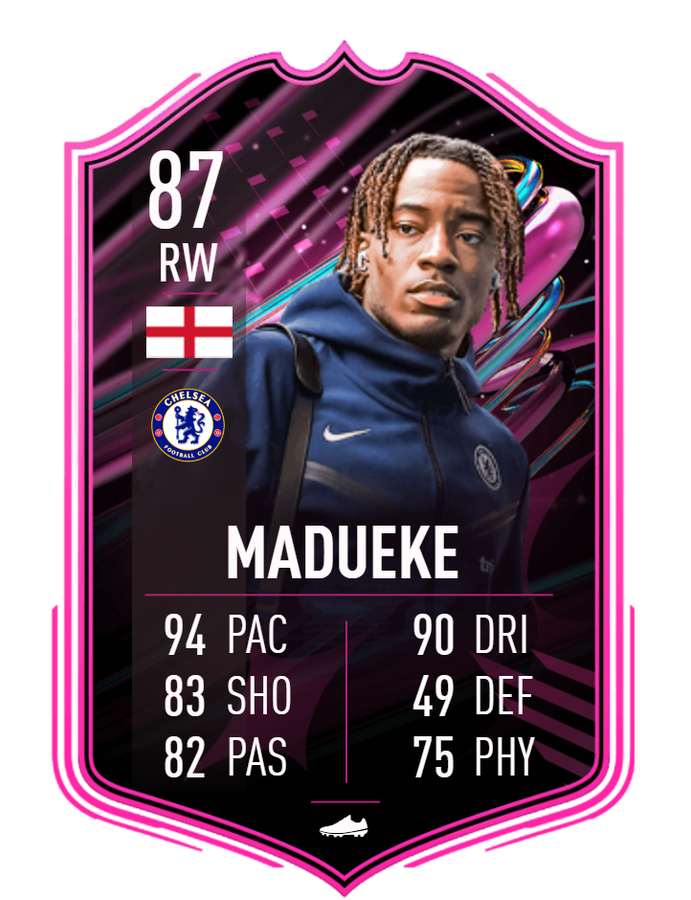 madueke fut ballers 87 ovr fifa 23