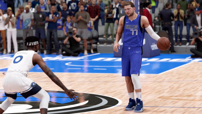 NBA 2K23 gameplay luka doncic 