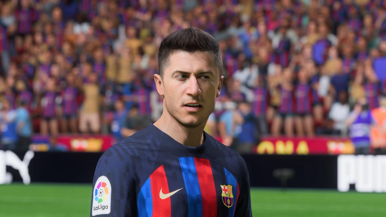 Robert Lewandowski in FIFA 23