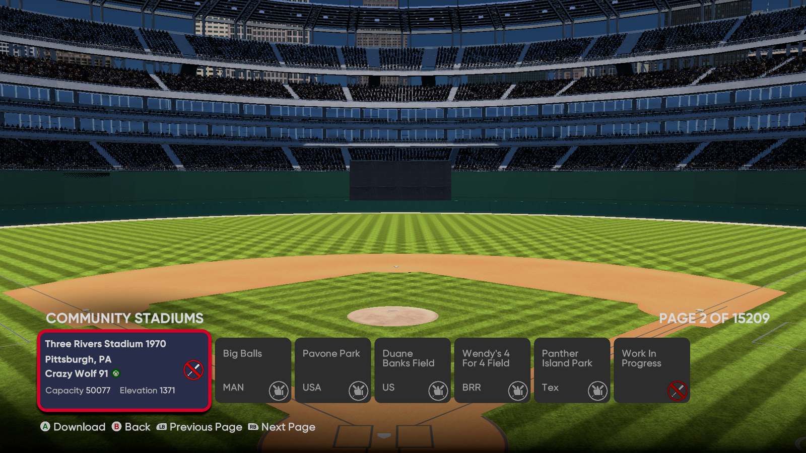 MLB The Show 21 Stadium Creator