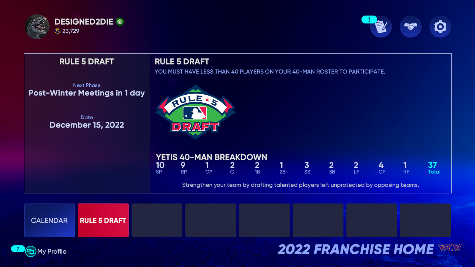 MLB The Show 22 Franchise Mode Guide