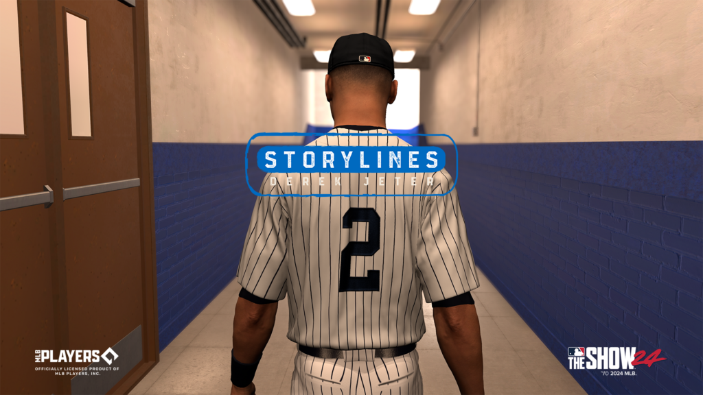 MLB The Show 24 Storylines Derek Jeter cover