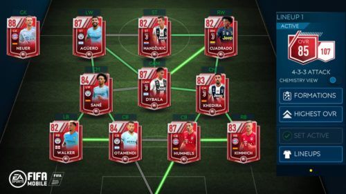 FIFA Mobile Ultimate Team