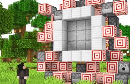 target block minecraft