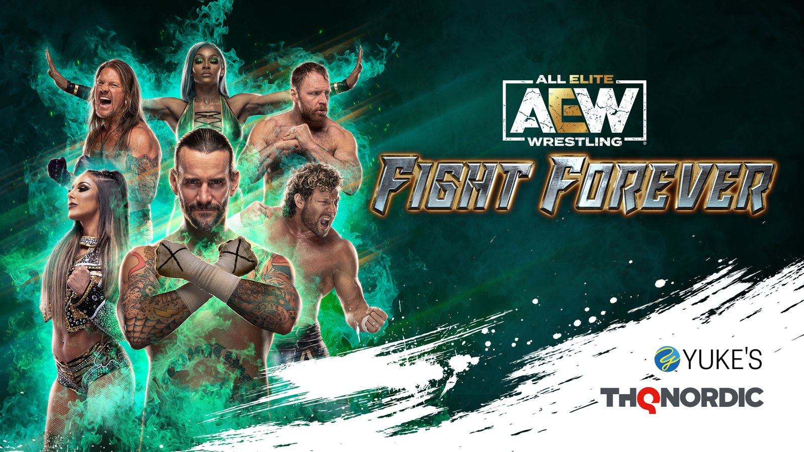 AEW Fight Forever CM Punk Cover