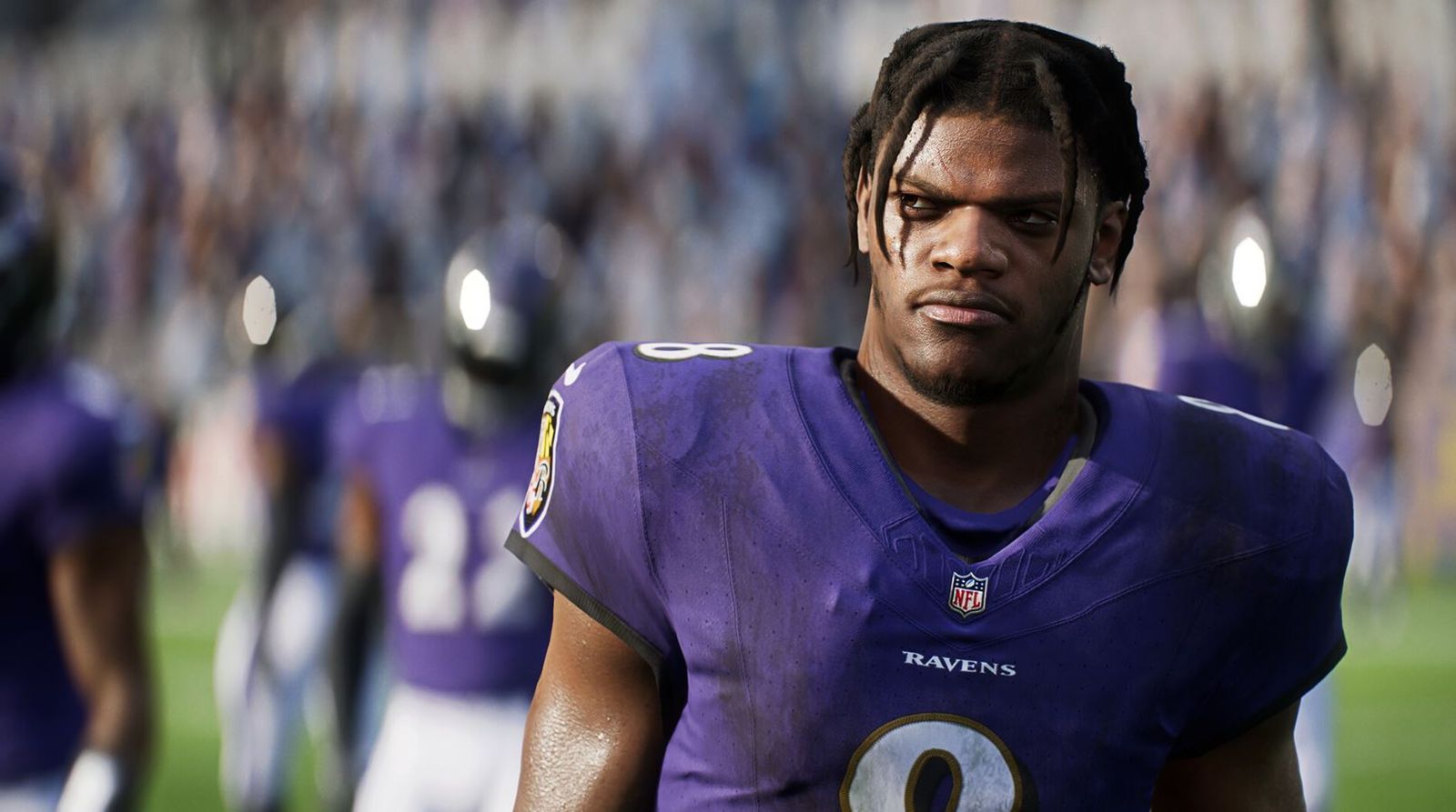 Lamar Jackson in Madden 25