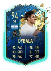 12 DYBALA fifa 20 totssf