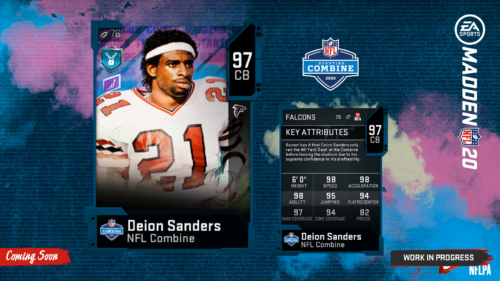 NFL combine master deion sanders 1