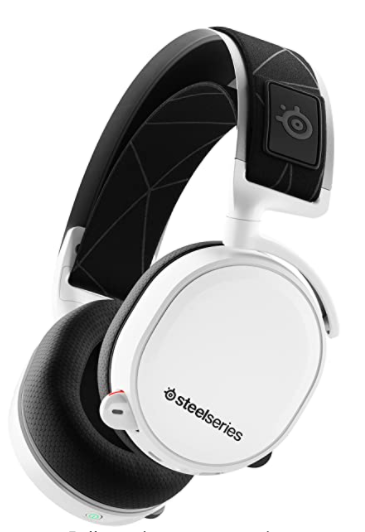 Must-have accessories for FIFA 22 SteelSeries product image of a white headset with black padding