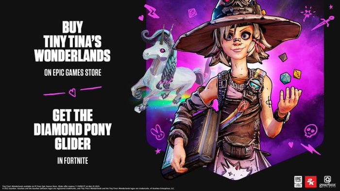 fortnite x tiny tina's wonderlands