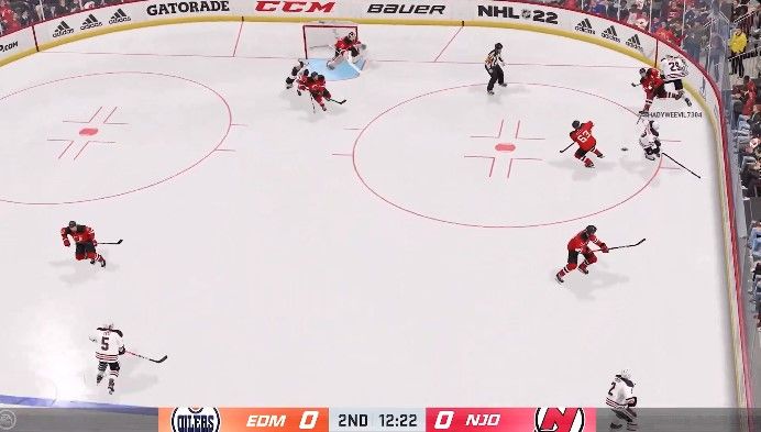 Gameplay in NHL 22