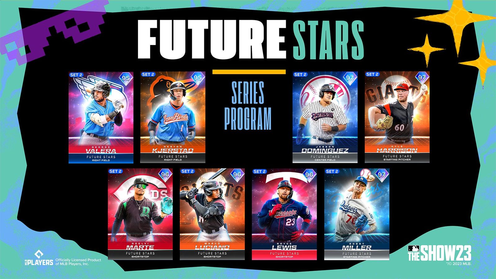 MLB The Show 23 Set 2 Future Star cards
