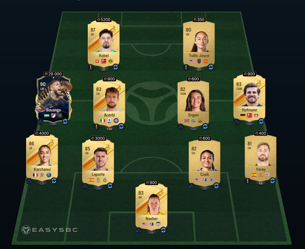 FUTTIES Andrew Robertson SBC Top Form Solution