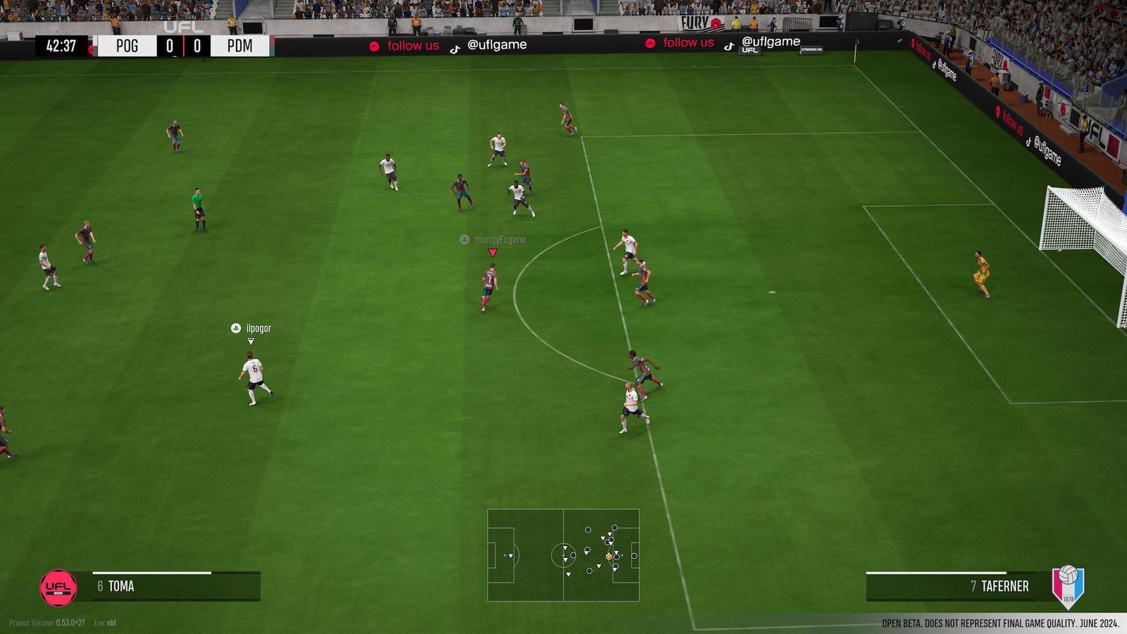 UFL Gameplay 