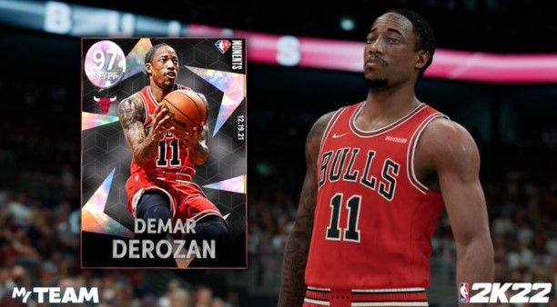 NBA 2K22 MyTEAM Galaxy Opal cards