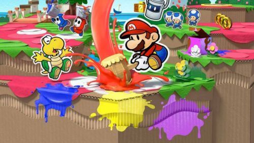 Paper Mario gameplay