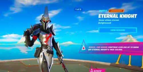 fortnite season 3 battle pass eternal knight