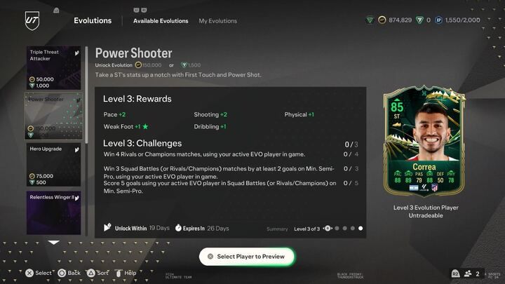 Power Shooter Evolution Guide