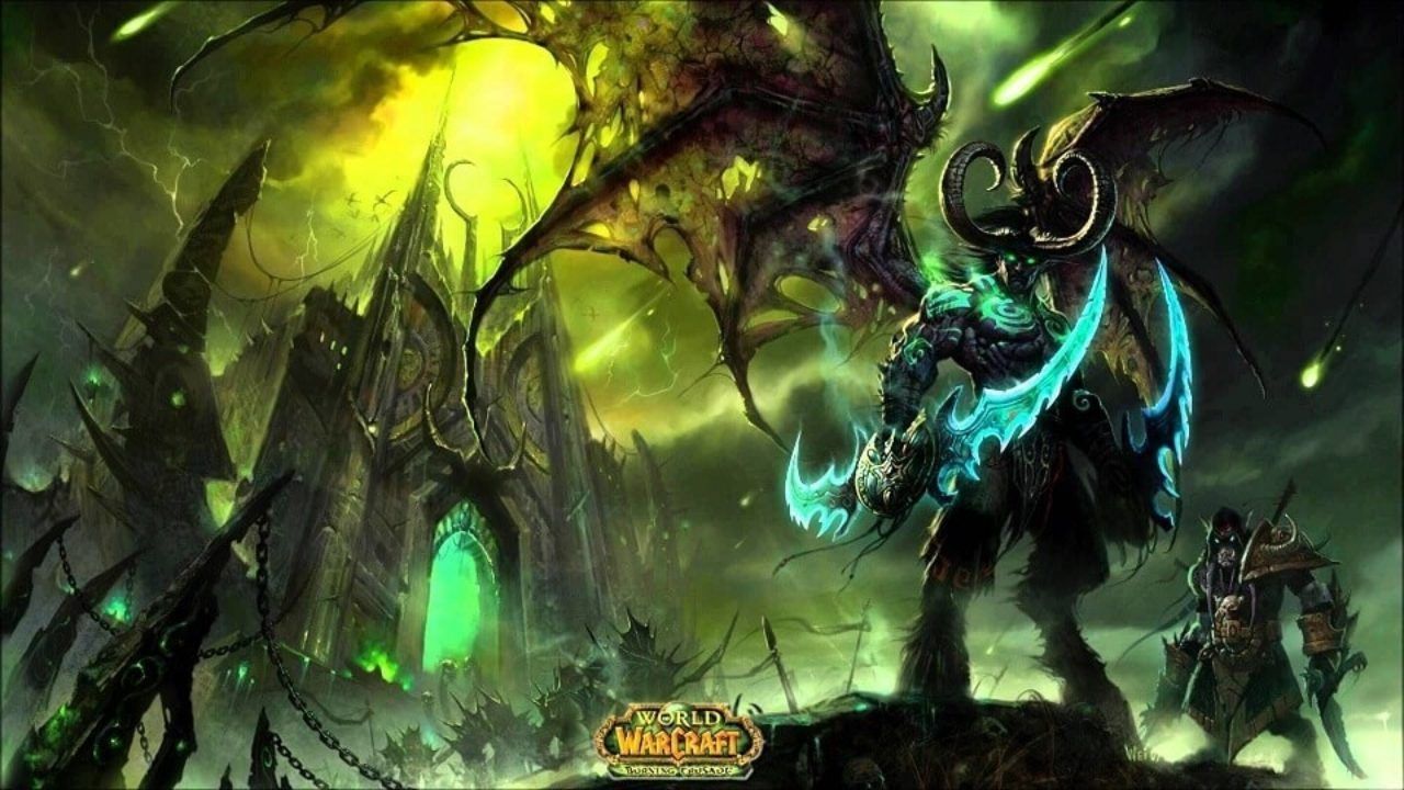 World of Warcraft Burning Crusade Key Art