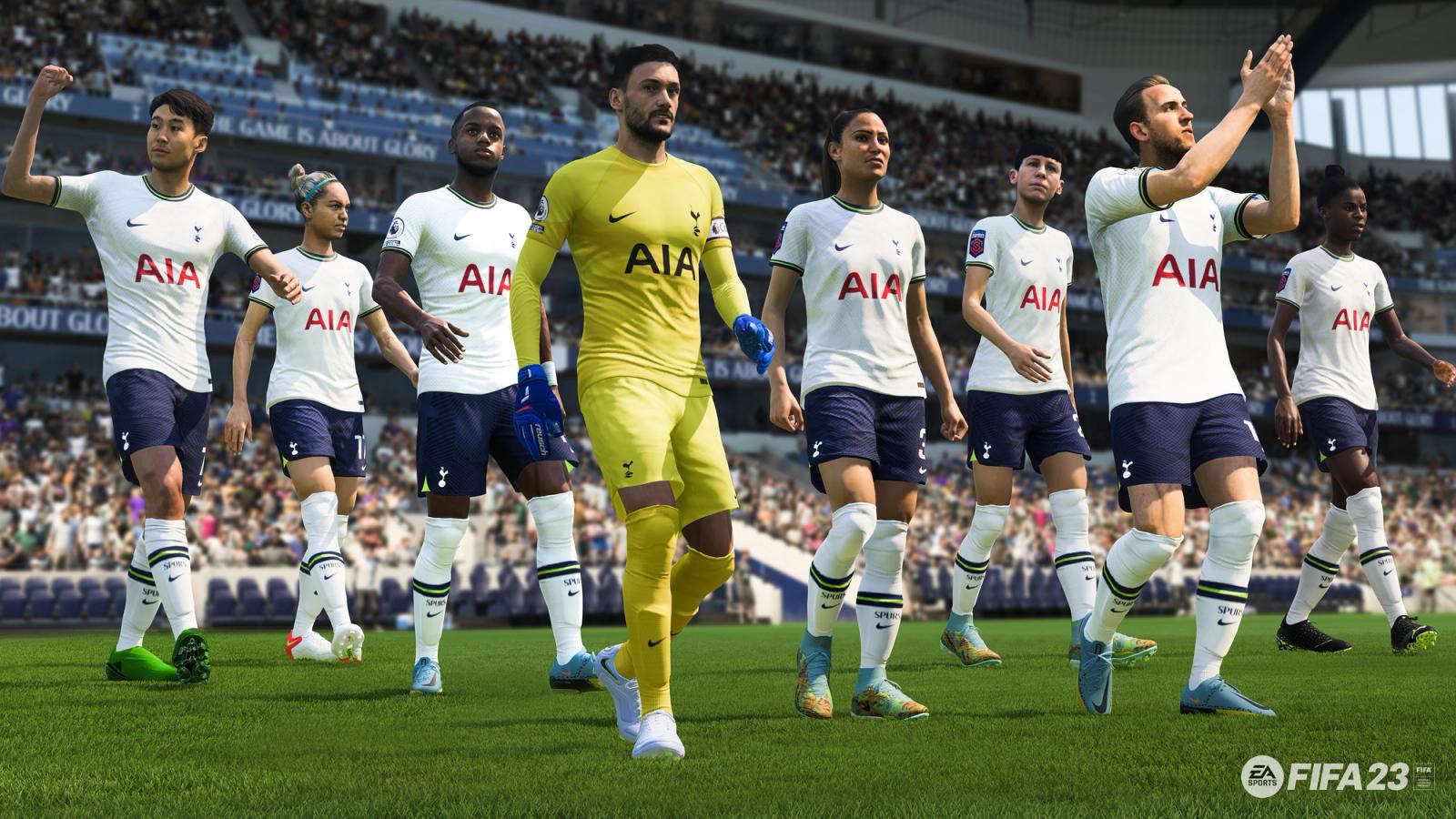 fifa 23 spurs men and women