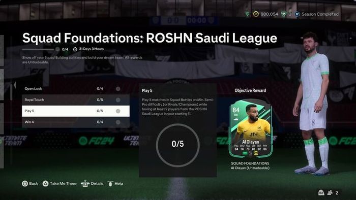 Squad Foundations ROSHN Saudi League