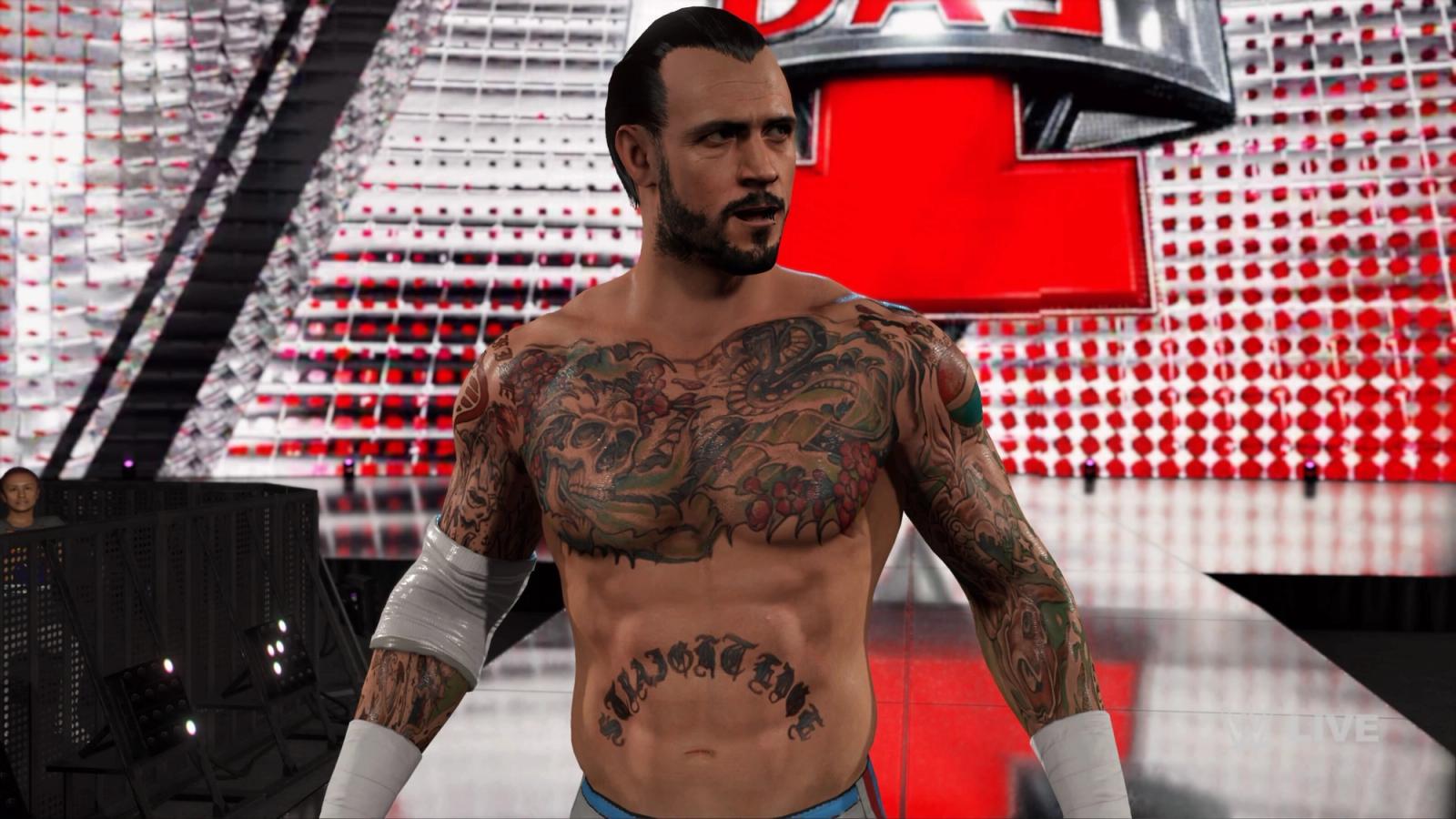 WWE 2K23 custom CM Punk