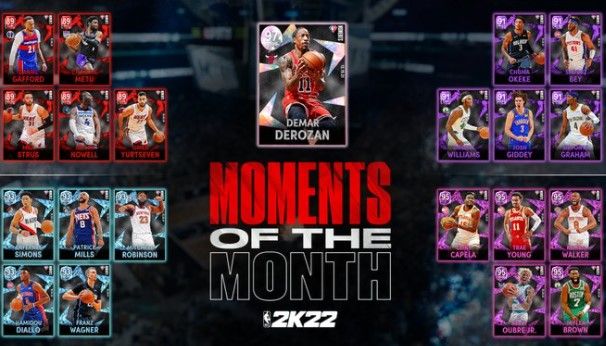 NBA 2K22 MyTEAM Moments