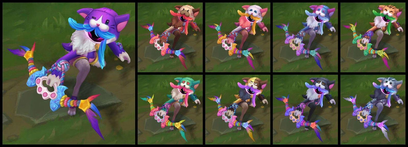 League of Legends Kindred skin chroma