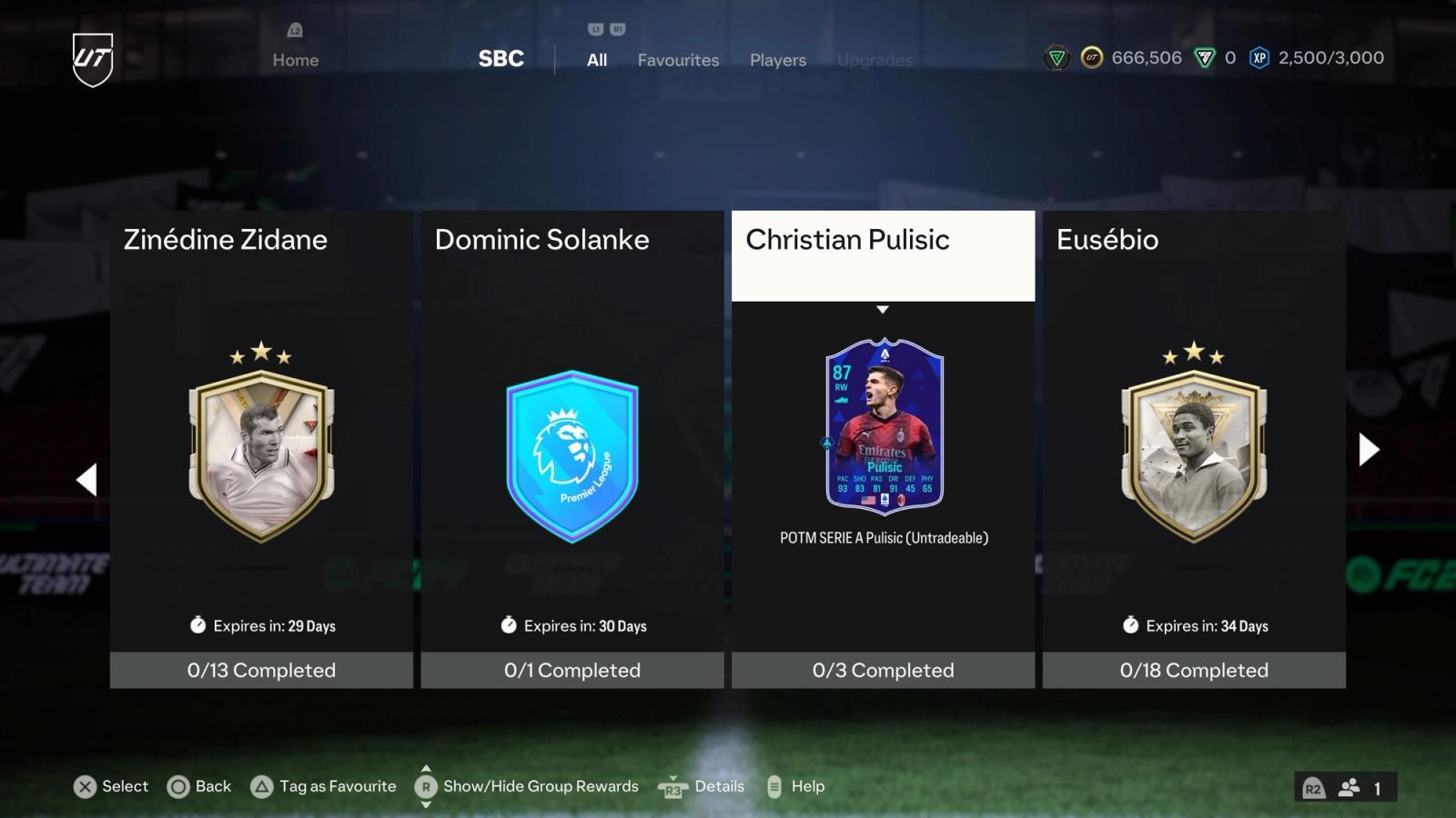 FC 24 How to complete Serie A POTM Pulisic SBC - Costs & Solutions