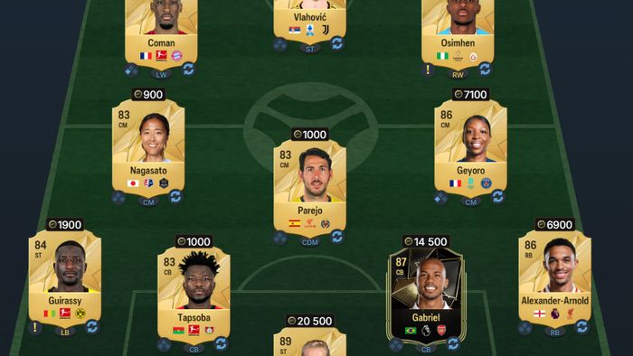 EA FC 25 Saka Thunderstruck SBC