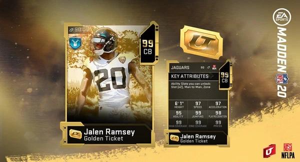 Madden 21 Ultimate Team MUT Golden Ticket