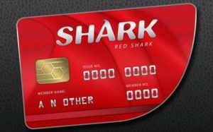 gtaV red shark card