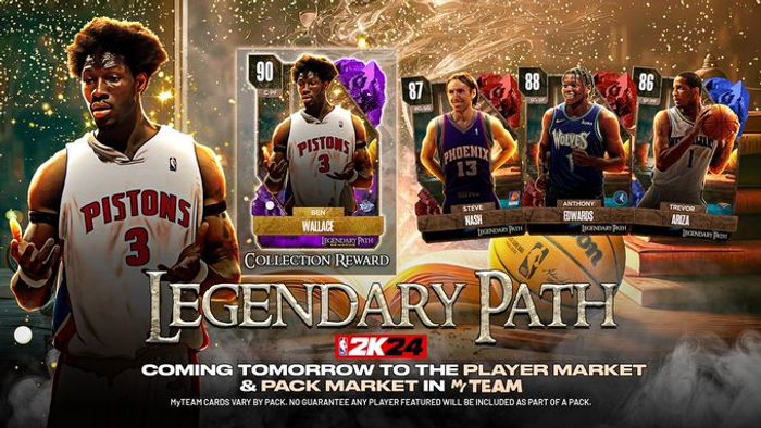 NBA 2K24 Ben Wallace Legendary Path Collection