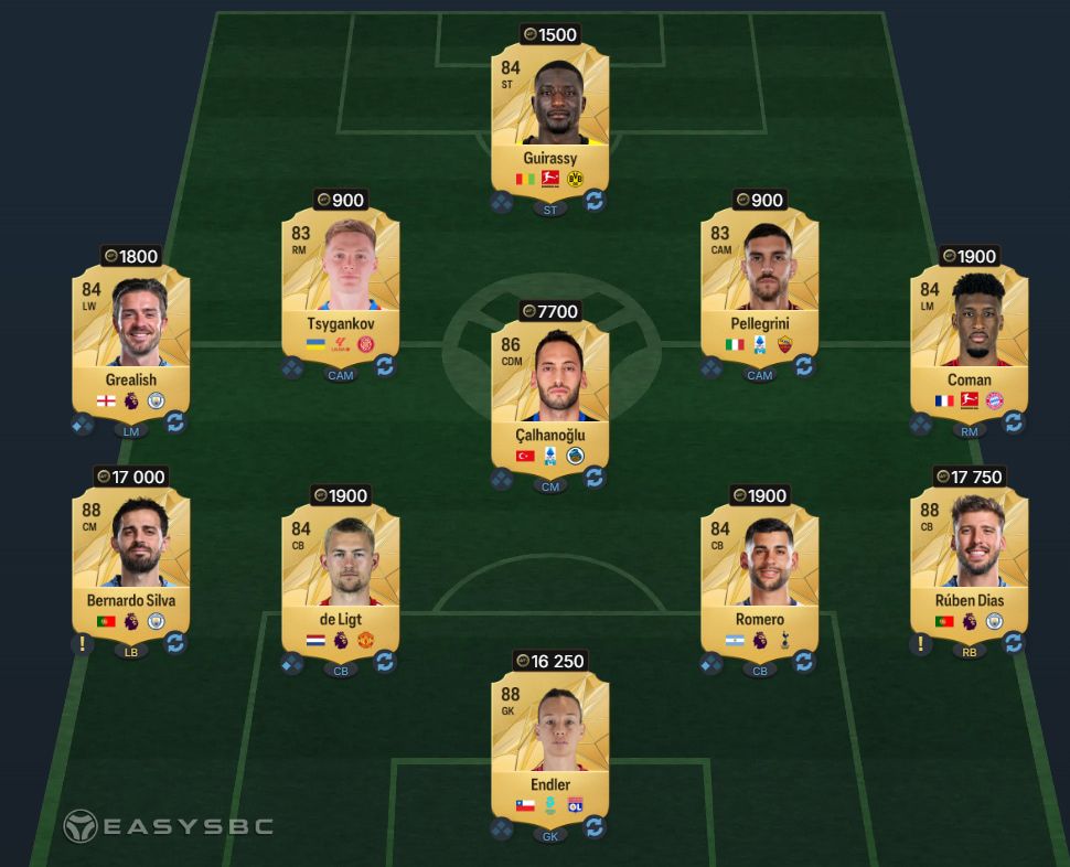 FC 25 End of an Era Morgan SBC 86-Rated Squad Solution