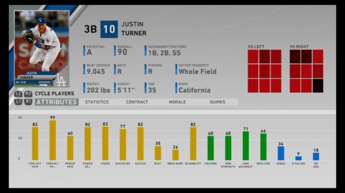 mlb the show 20 3b justin turner