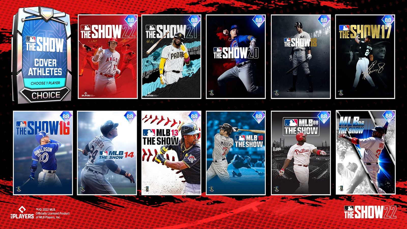 MLB The Show 22 Cover Athletes Pack 