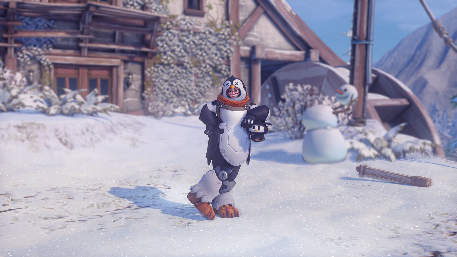 Overwatch Winter Wonderland Event 2021 Mei Penguin