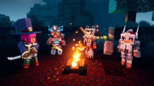 minecraft dungeons endgame camp