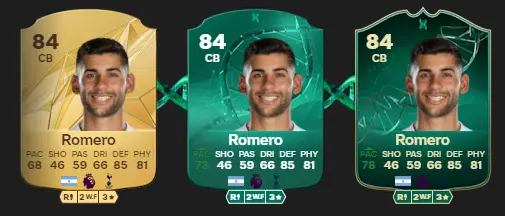 FC 25 Romero Sprint Supreme Evolution card