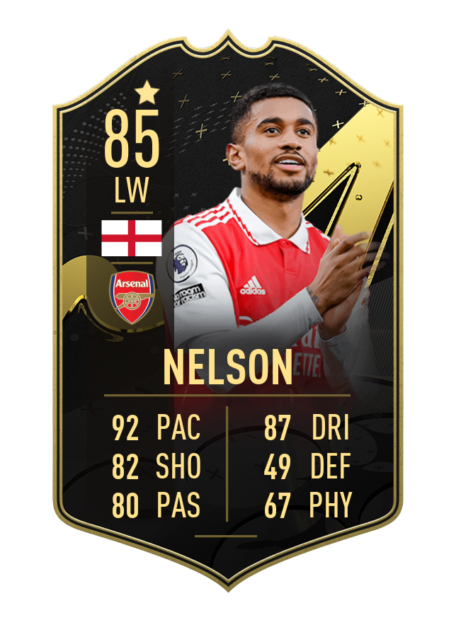 fifa 23 totw 19 Reiss Nelson